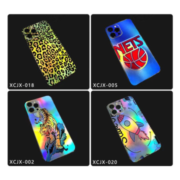 Colorful Shiny Back Skin Sticker for Mobile Phone