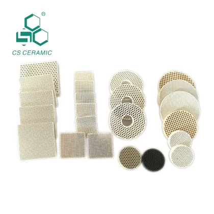 Ceramic honeycomb filter, Extruded ceramic filter, Ceramic molten metal honeycomb filter