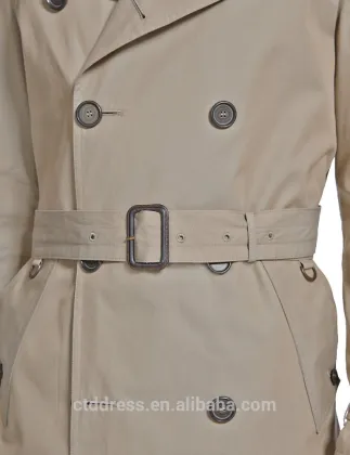 2015 new style khaki trench coat