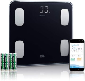 Professional CAMRY Digital BMI Weight Scale with App - 180kg Capacity