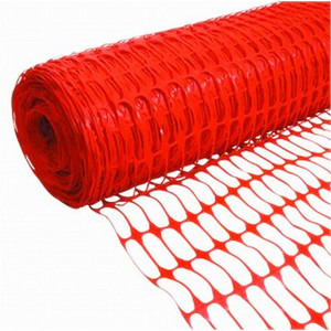 HDPE orange barrier warning net safety fence