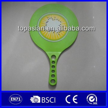 Popular plastic beach racket set game with custom logo