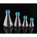 1000mL Polycarbonate Erlenmeyer Flasks Baffled Seal Cap