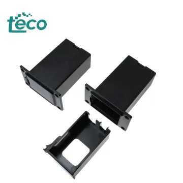 High Temperature Resistant Black Plastic Vertical 9V Battery Holder