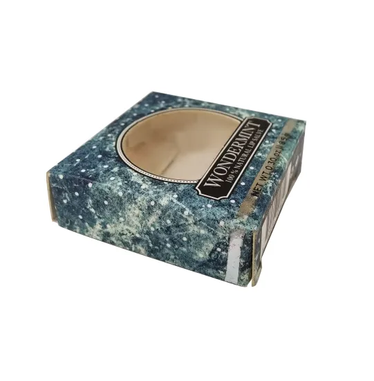 Tea soap Strong folding card Recycled Packaging Paper