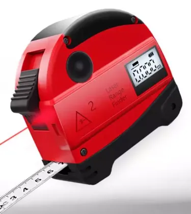 Construction tools digital laser tape measure electric laser level tape measure