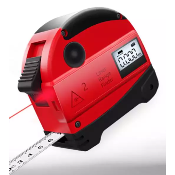 Construction tools digital laser tape measure electric laser level tape measure