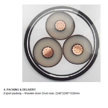 XLPE Cable/ XLPE Insulated Steel Tape PVC Sheathed
