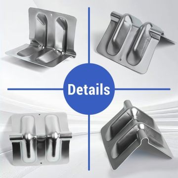 Protectores de esquinas de acero para correas de amarre