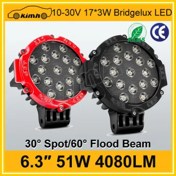 Hotsale automobile 4080LM 51w led driving work light