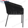 Modern design outdoor hand-woven rattan chairs garden chairs