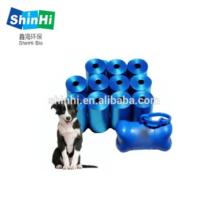 Biodegradable Poop Bags with BPI TUV  ASTMD6400