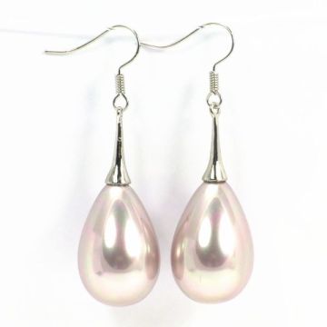 Pink Pearl Drop Earrings Bridal Online