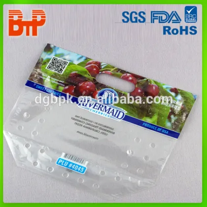 fresh perforated fruit bag