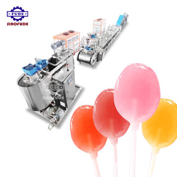 Linea di produzione di caramelle a palla piatta personalizzata ad alta capacità, completamente automatica