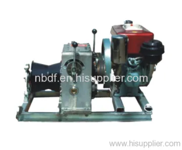 Jjc-50 Diesel Engine Pulling Winch 