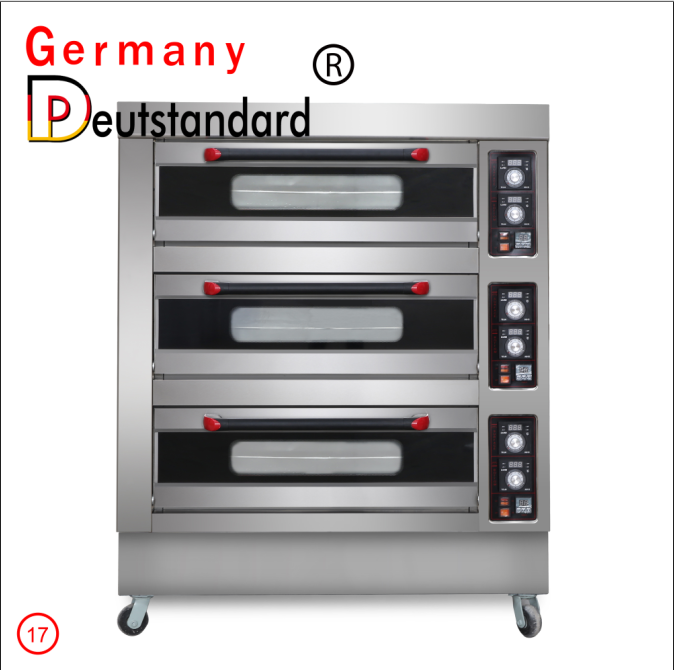 3 Deck 6 Tray Elektrischer Backofen