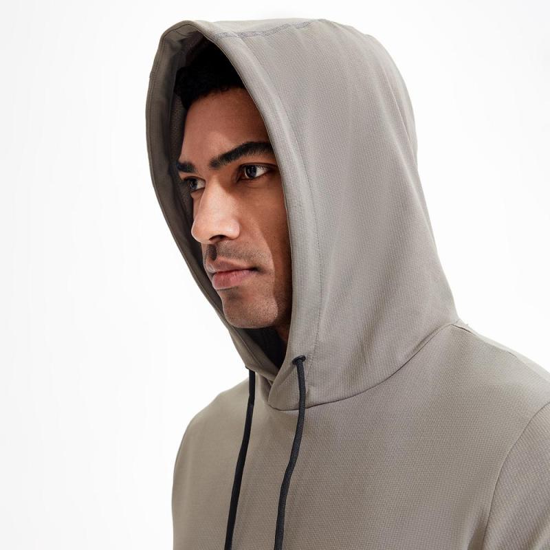 Mens Short Sleeve Quick Dry Gym Athletic Hoodie