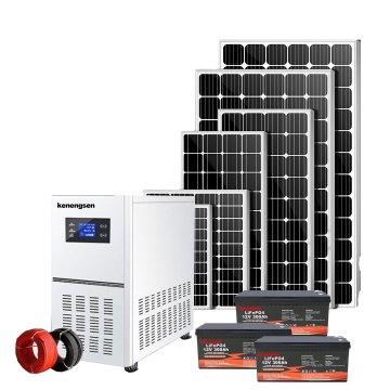 도매 Kenengsen 10kW 오프 그리드 가정용 태양열 에너지 시스템 배터리 저장