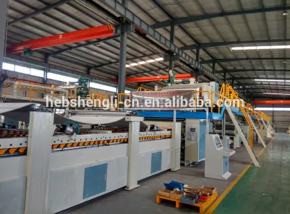 Automatic corrugated carton machine by Shengli
