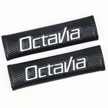 Carbon Fiber Seat Belt Shoulder Cover for Customized Car Styling Auto Pads