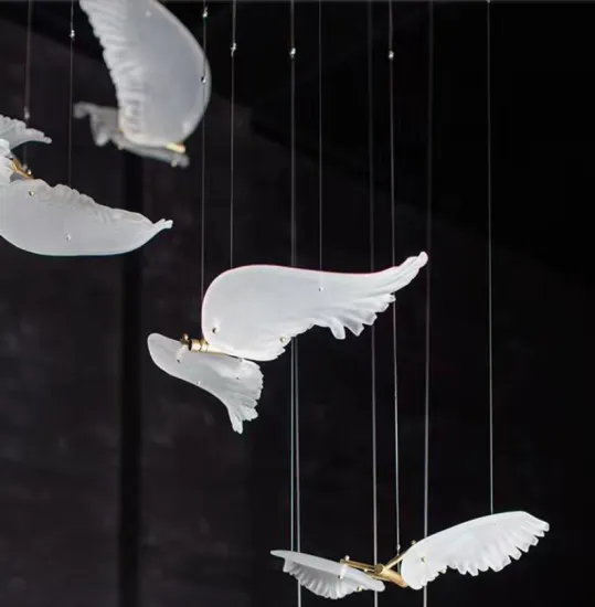 Stainless steel real estate chandelier