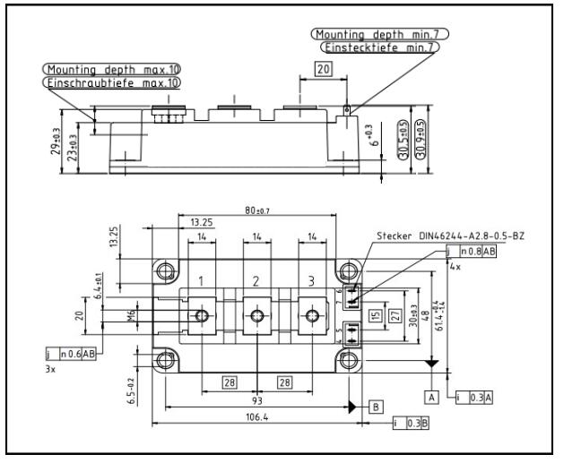 Fast switching 450A 1200V IGBT Module