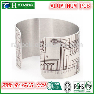 Reelable Aluminum pcb with black legend