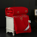 60 Panjang Staple Cotton Silk Quilt Red