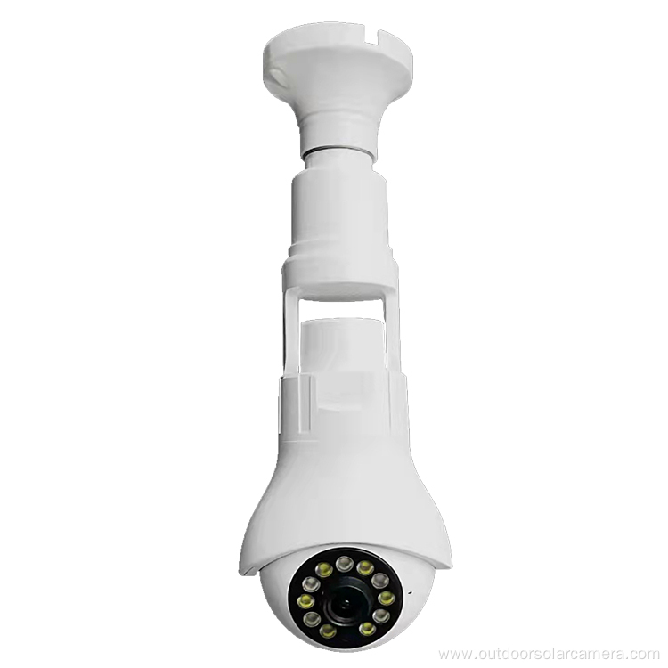 1080p Wireless AC Powered IP WiFi Bulb Camera