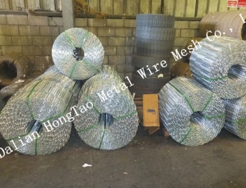 Bending welding mesh