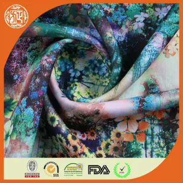 Best selling printed scuba knit fabric 95% polyester 5% elastane fabric