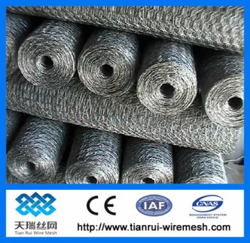 hexagonal chicken wire mesh/Best price gabion box hexagonal wire mesh anping supplier