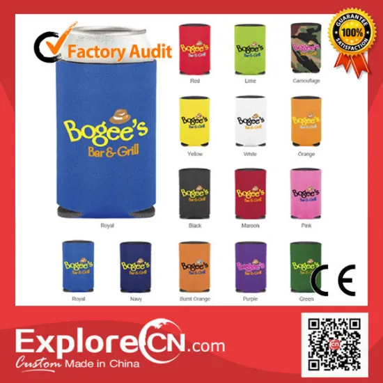 Hot selling 3mm neoprene stubby can cooler
