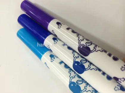 Smooth dulcet patterned plastic watercolor pen