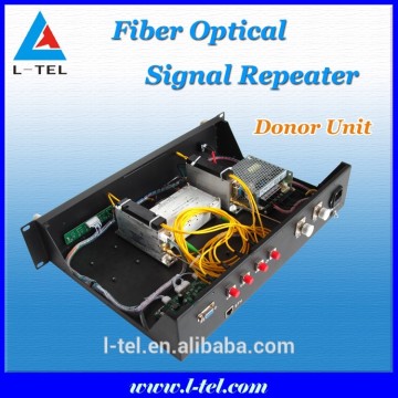 UHF fiber optic repeater transmitter mobile signal booster system