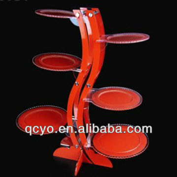 2013 China new design acrylic cake display case