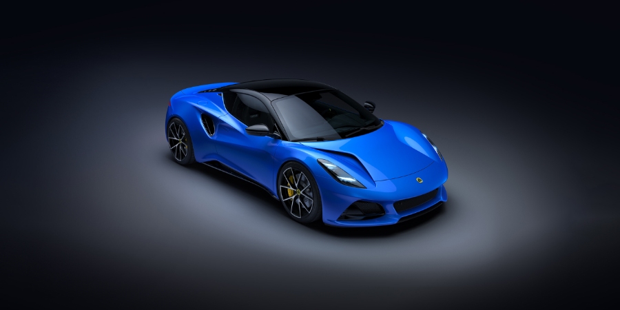 Supercars exotiques Lotus Emira Blue