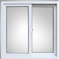 Customized Soundproof Glass Pvc Sliding Windows