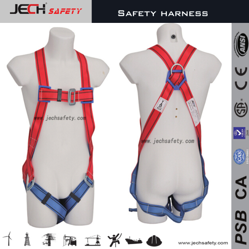 Ce0194/en361 Certificate Full Body Harness 100polyester Strength>23kn