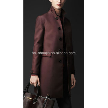 fashionable handsome men winter coats brown hot sale powerful high quality custom made mens fashion wool coats