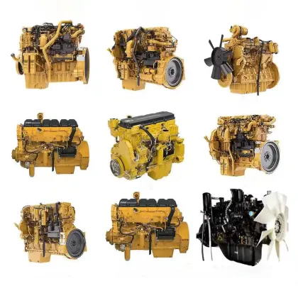 Used Komatsu 6D140-2 Diesel Engine for Excavators