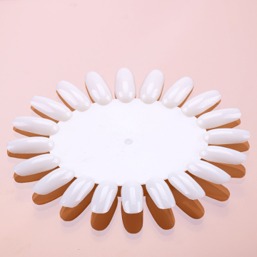 Wholesale Customized Round Plastic Injection High Quality Nail Art Tips Polish Display
