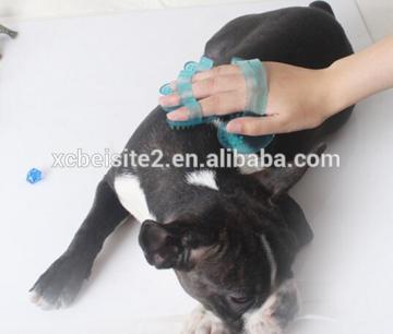 CY109 Wholesale Dog Bath Gloves Pet Massage Brush Pet Grooming Brush