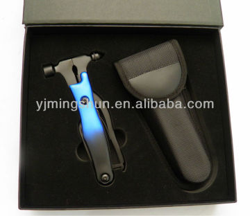 Colorful Multi Lifesaving hammer Car Gift Set