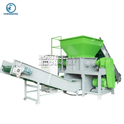 Hot Sale Plastic PP Woven Bag PE Film Shred Shredder Machine