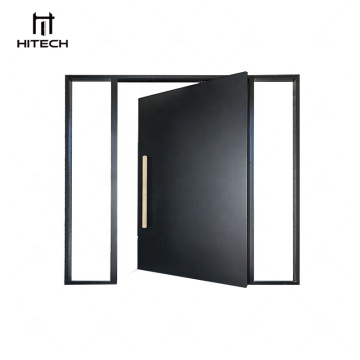 Hitech Wooden Pivot Door: Customized Solid Wood Entrance Doors with Lock