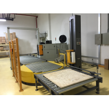 Conveyorized Fully Automatic Pallet Wrapping Machine