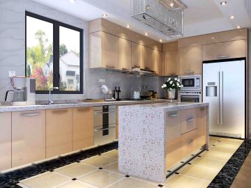 Stainless Steel Kitchen Cabinets (BR-SP007)