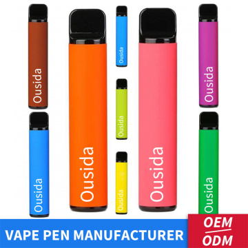 Customized Elf bar 1500 Puffs Electronic Cigarette Vape